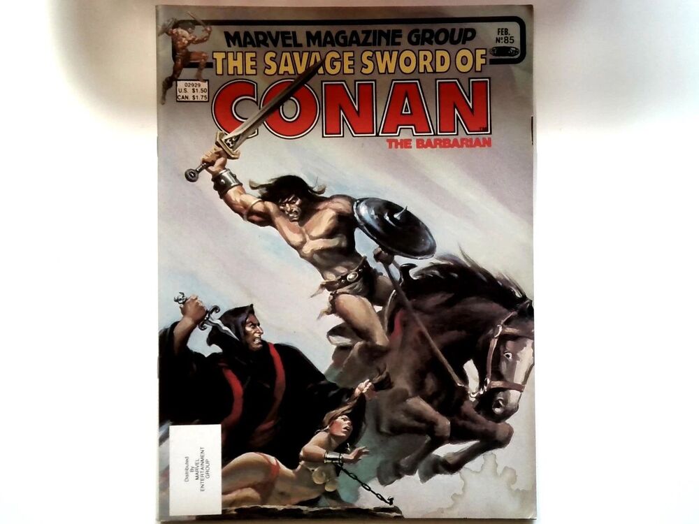 The Savage Sword of Conan #85 Marvel 1983